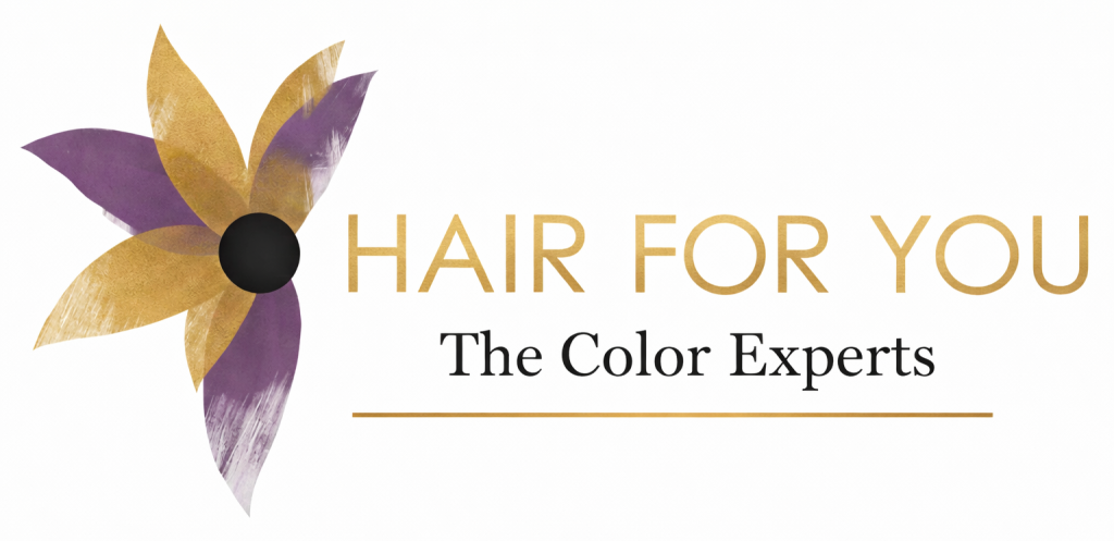 elegant hair salon logo design